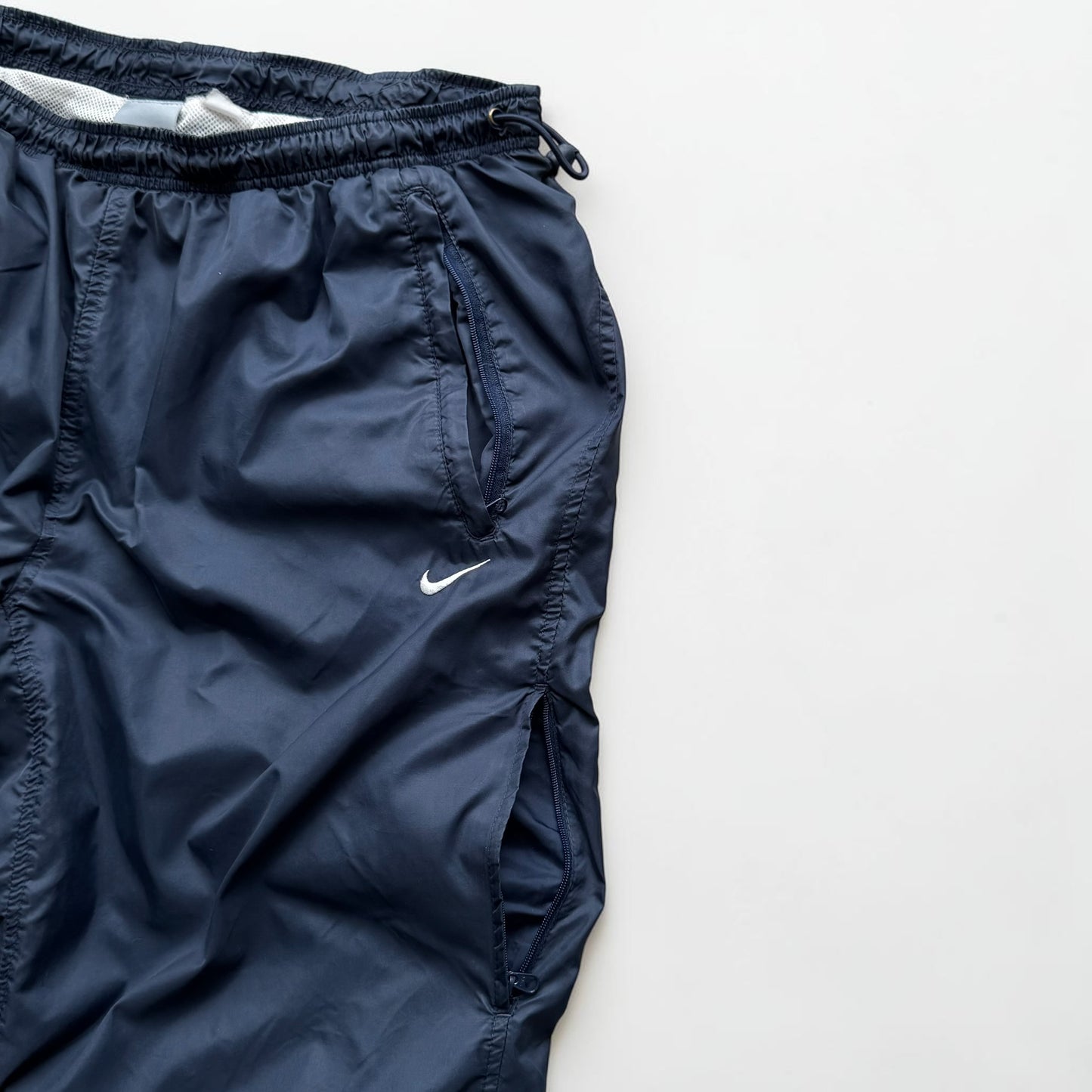 RARE 2000s Nike Trackpants Navy - (L)