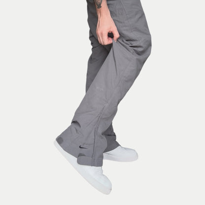 RARE 2000s Nike Trackpants Grey - (M)