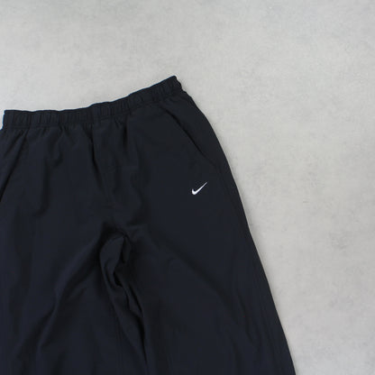 RARE 00s Nike Trackpants Grey - (M)