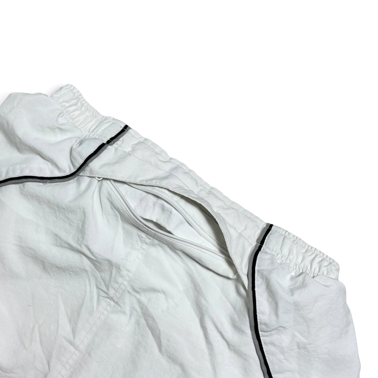 RARE 2000s Nike Trackpants White - (S)