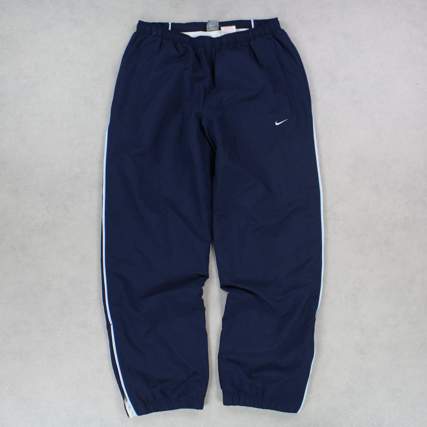 RARE 00s Nike Trackpants Navy - (L)