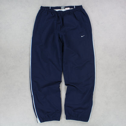 RARE 00s Nike Trackpants Navy - (L)