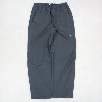 RARE Vintage 00s Nike Trackpants Grey - (M)