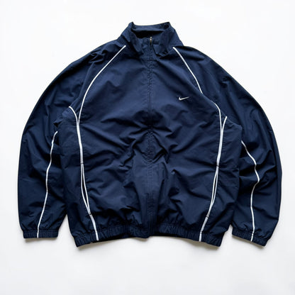 RARE 2000s Nike Track Jacket Navy - (L)