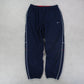 RARE 00s Nike Trackpants Navy - (L)