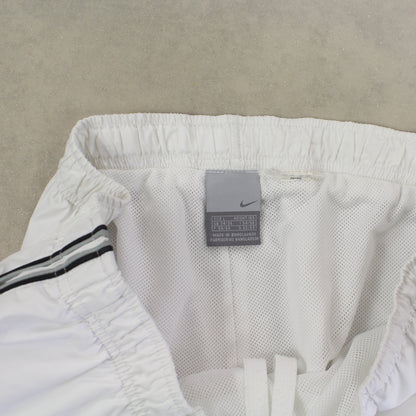 SUPER RARE 00s Nike Trackpants White - (M)