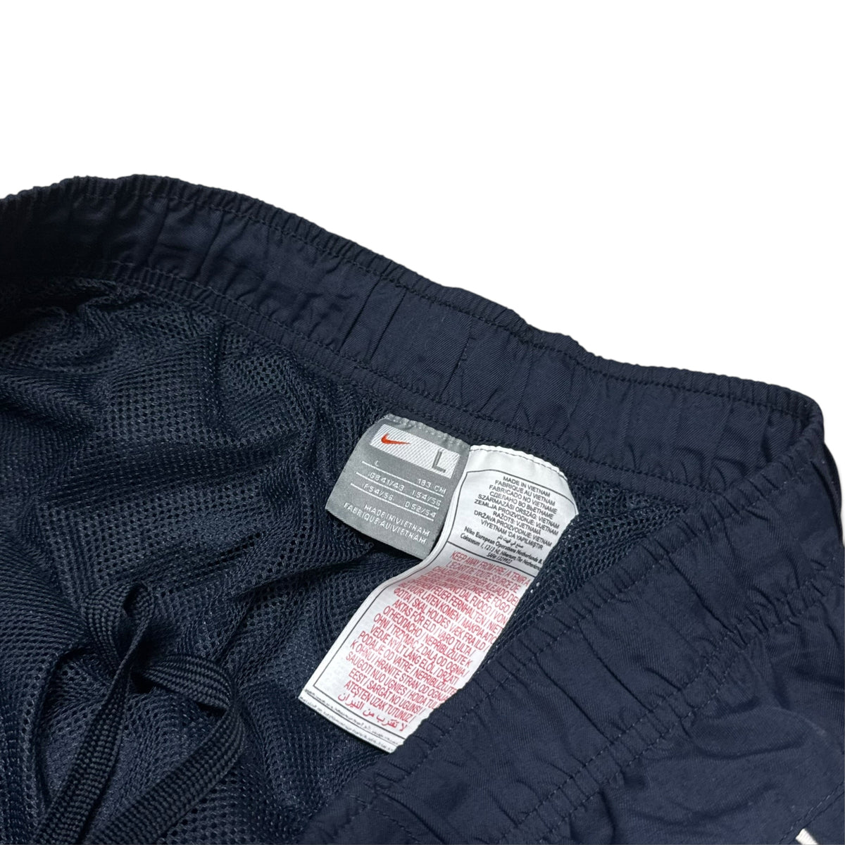 RARE 2000s Nike Trackpants Navy - (L)