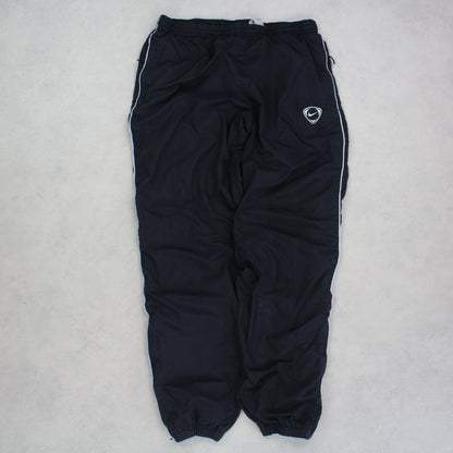 RARE Vintage 00s Nike Trackpants Black - (M)