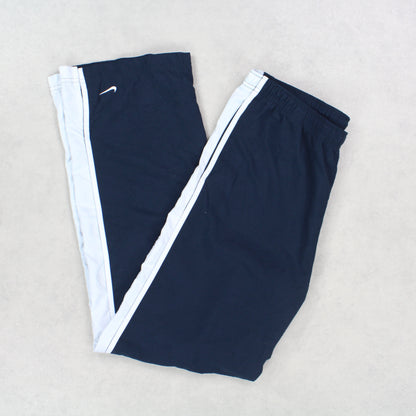 RARE Vintage 00s Nike Trackpants Navy - (M)