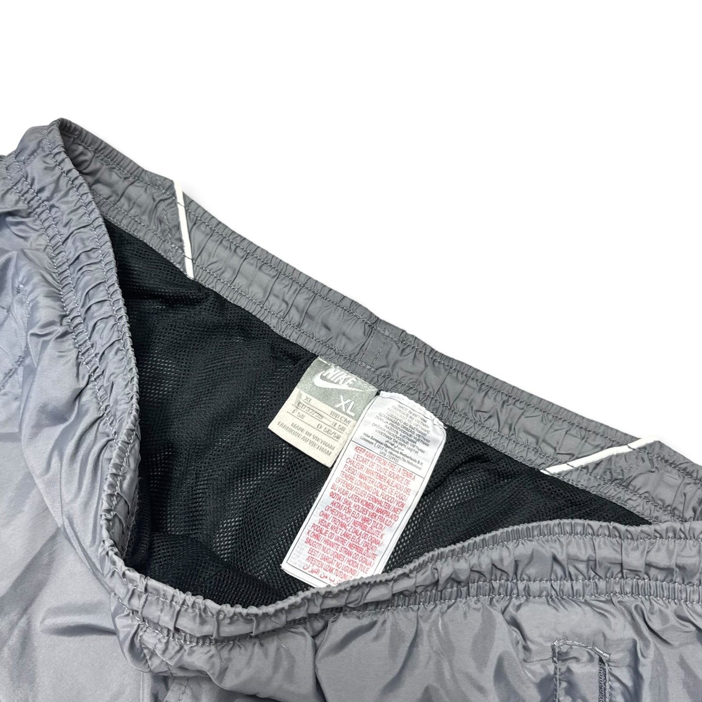 SUPER RARE 2000s Baggy Nike Trackpants Grey *PREMIUM* - (L)