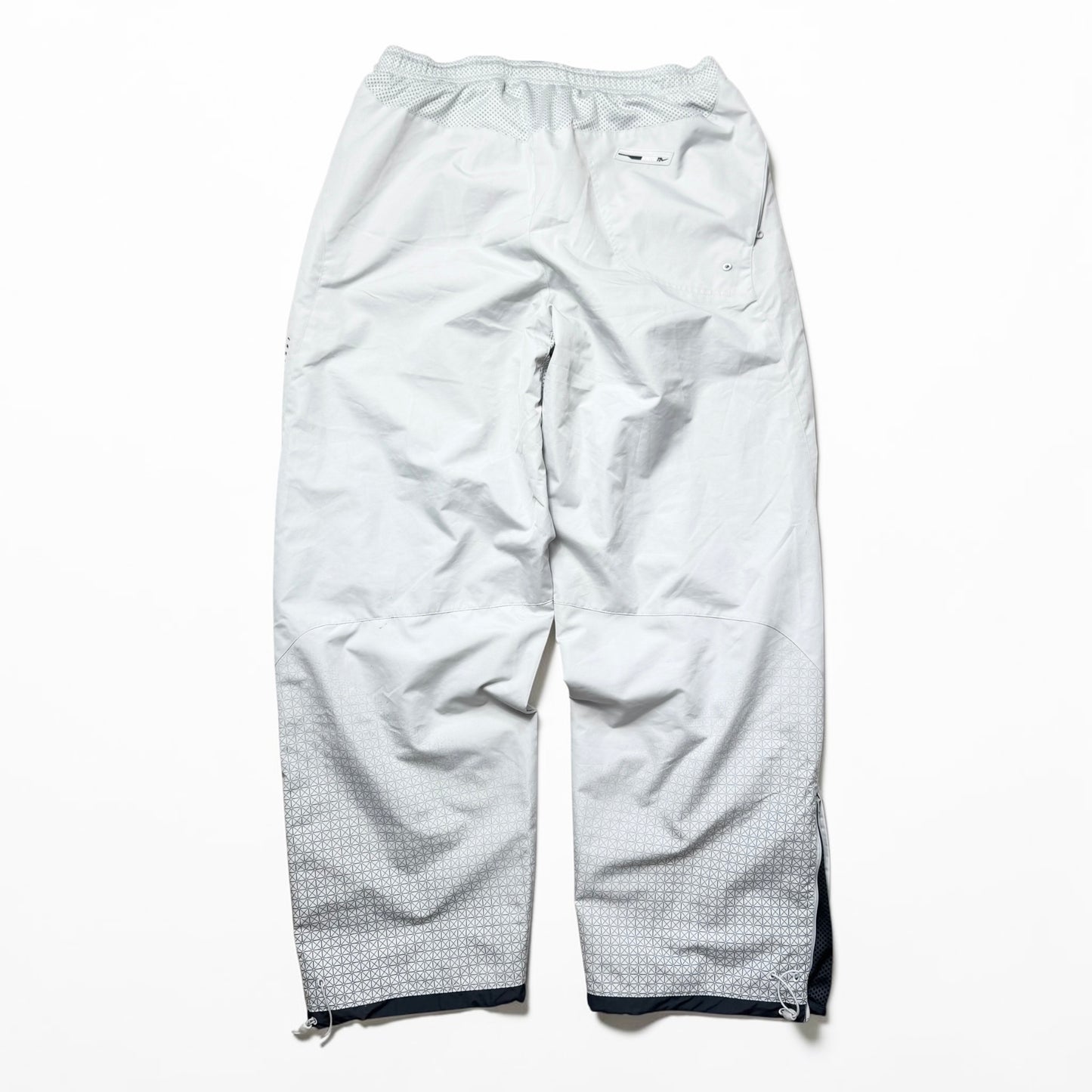 RARE 2000s Super Baggy Nike Trackpants Grey - (XL)