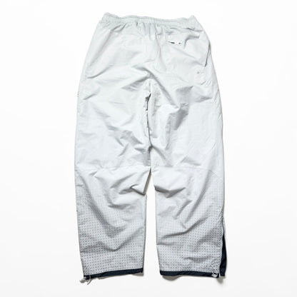 RARE 2000s Super Baggy Nike Trackpants Grey - (XL)