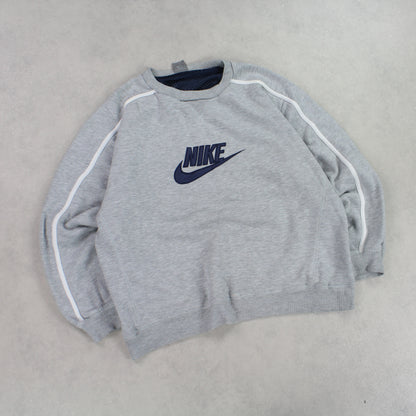 RARE 00s Nike Sweatshirt Grey - (L)