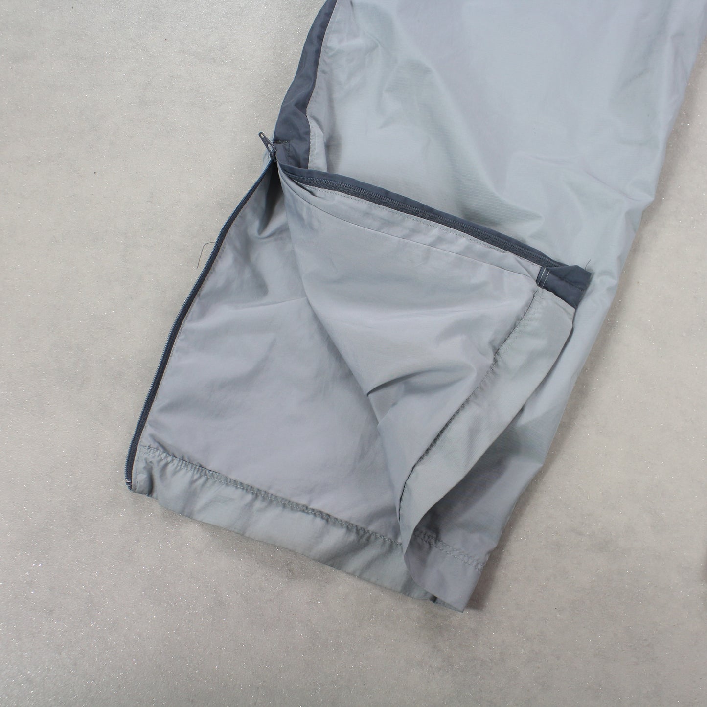 RARE 00s Baggy Nike Trackpants Grey - (M)