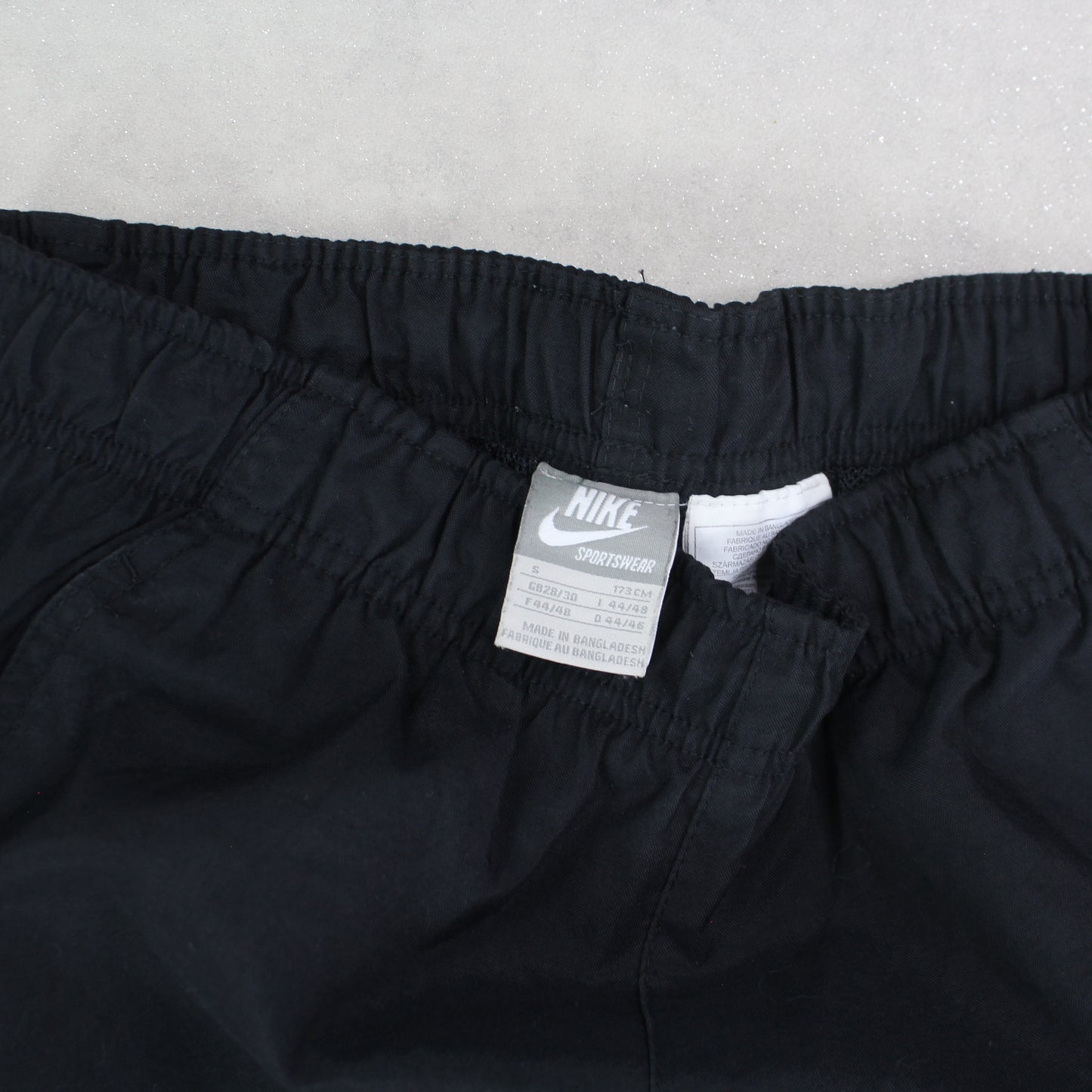 RARE 00s Nike Trackpants Black - (S)