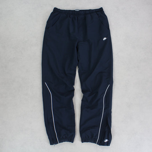 RARE 2000s Nike Trackpants Navy - (M)