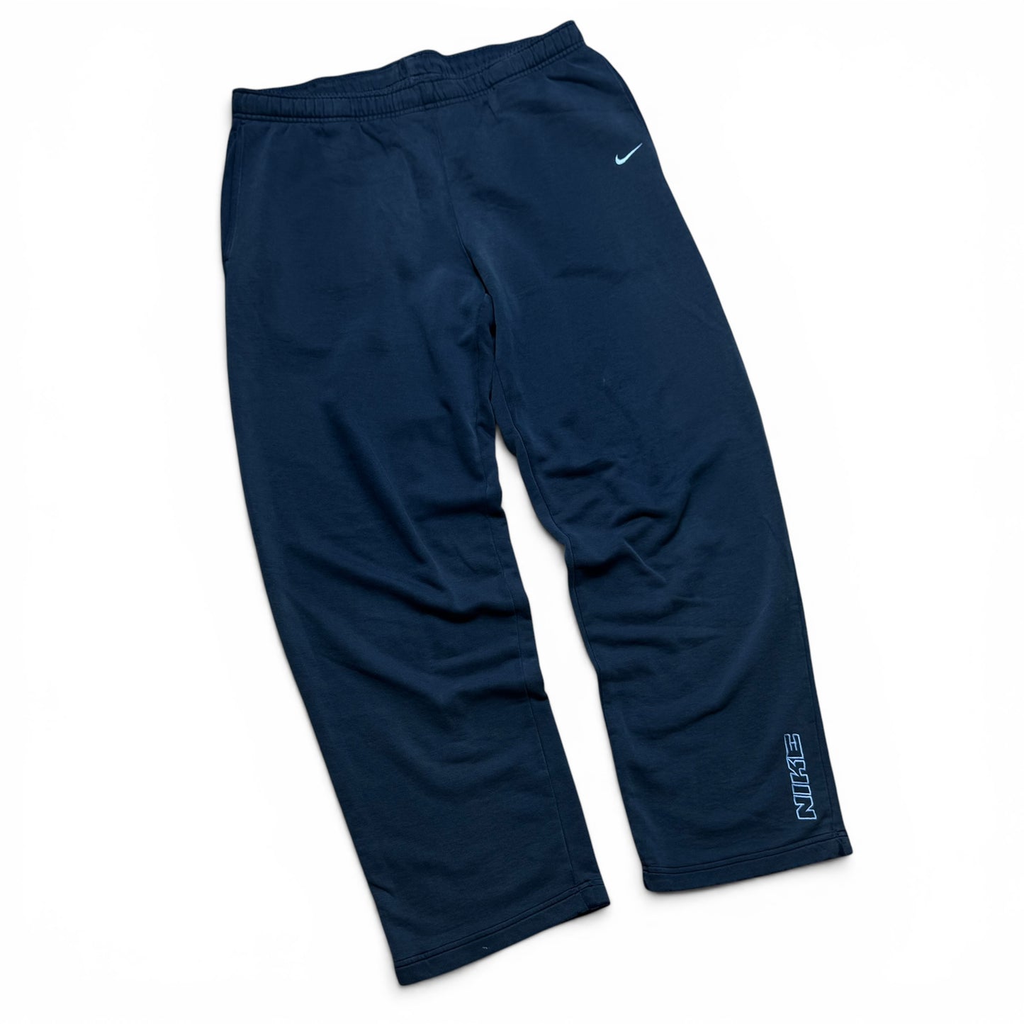 RARE 2000s Nike Joggers Navy - (M)