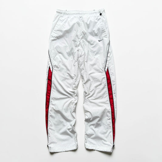 RARE 2000s Nike Trackpants White - (S)