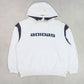 RARE Vintage 1990s Adidas Hoodie White - (XL)