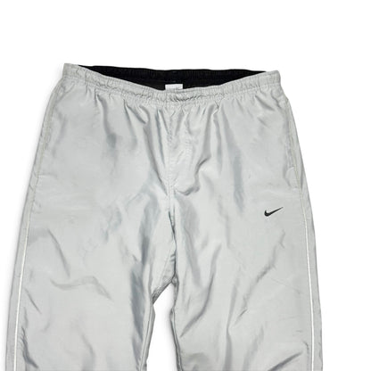 RARE 2000s Baggy Nike Trackpants Grey - (M)