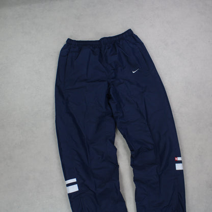 RARE 00s Nike Trackpants Navy - (S)