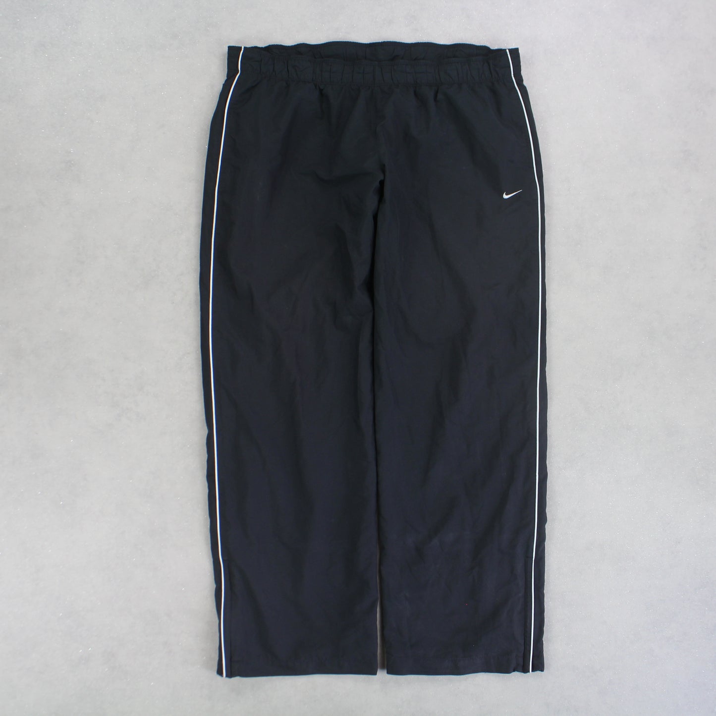 RARE 00s Nike Trackpants Black - (XL)