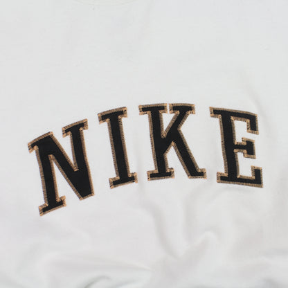 RARE Vintage 1990s Nike Spell Out Sweatshirt White - (XL)