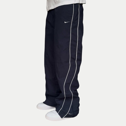 SUPER RARE 2000s Nike Trackpants Navy *PREMIUM* - (L)
