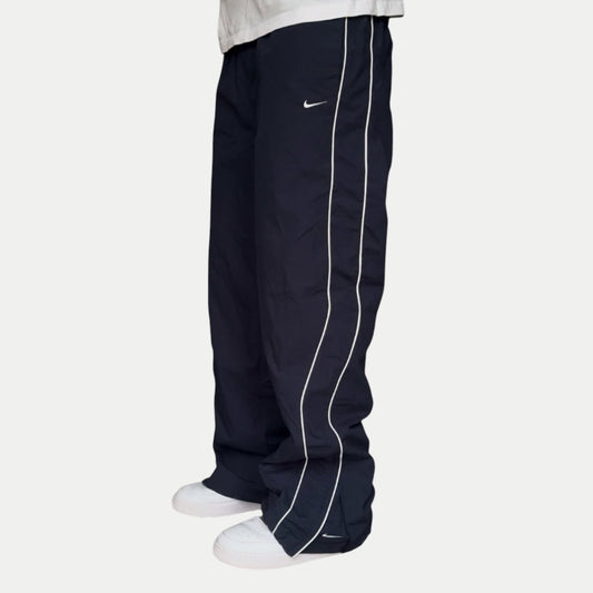 SUPER RARE 2000s Nike Trackpants Navy *PREMIUM* - (L)