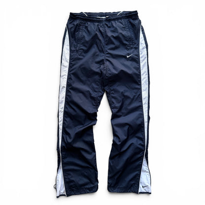 SUPER RARE 2000s Nike Trackpants Navy *PREMIUM* - (XL)