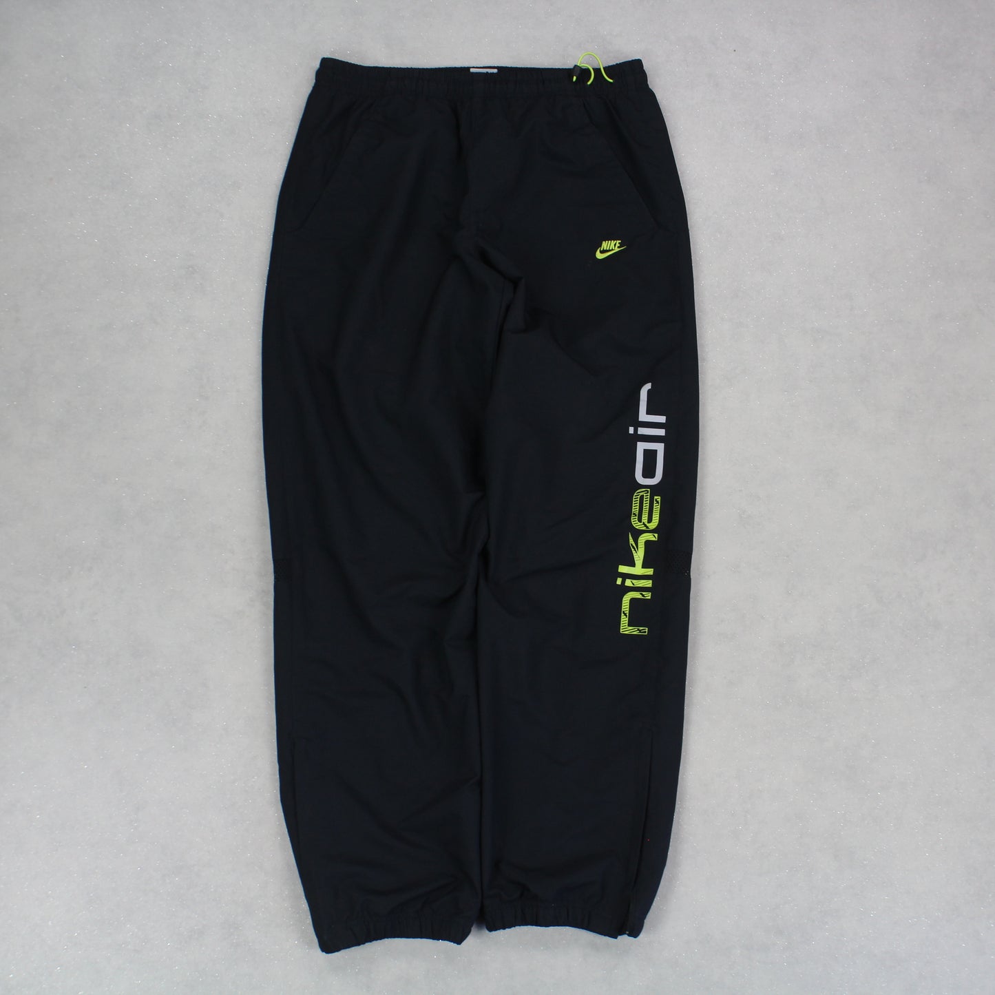 RARE Vintage 00s Nike Air Trackpants Black - (M)