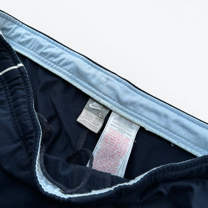 2000s Baggy Nike Trackpants Navy - (XL)