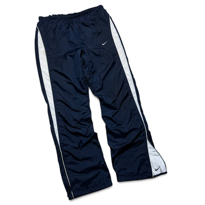 SUPER RARE 2000s Nike Trackpants Navy - (L) | PREMIUM