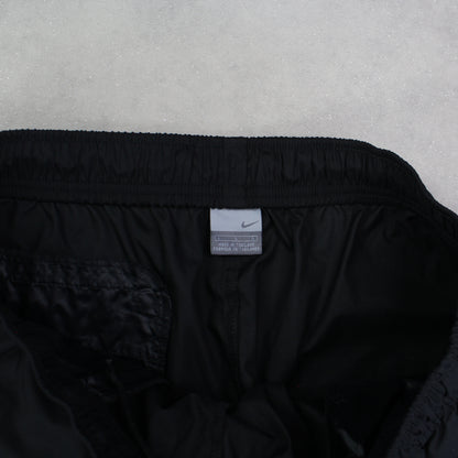 SUPER RARE 00s Nike Trackpants Black - (L)