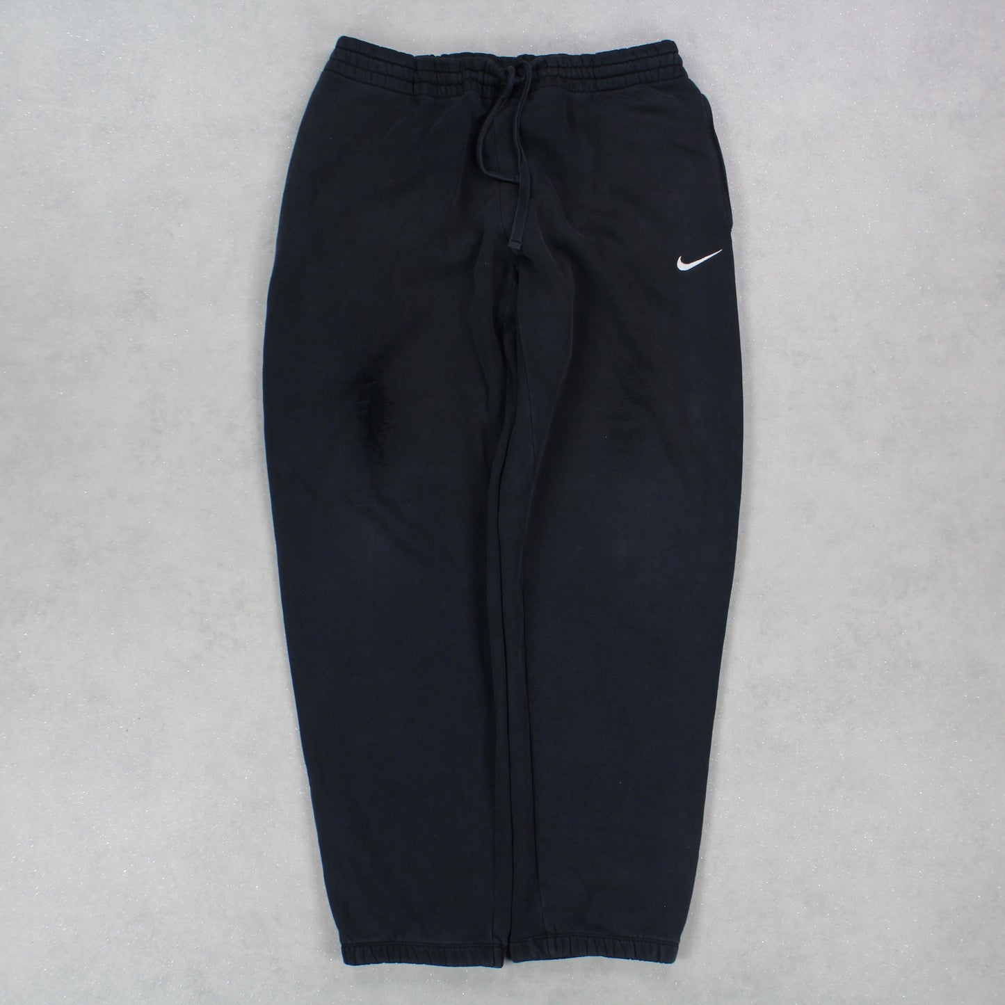 RARE Vintage 00s Nike Jogger Pants Black - (XXL)