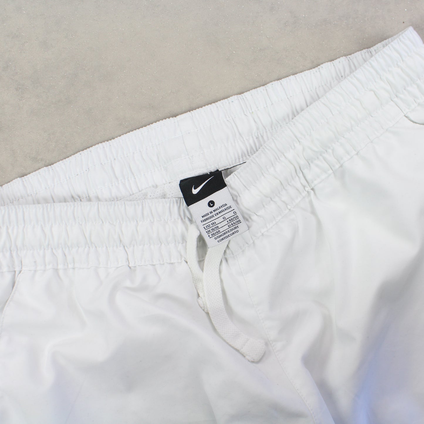 RARE 00s Nike Trackpants White - (M)