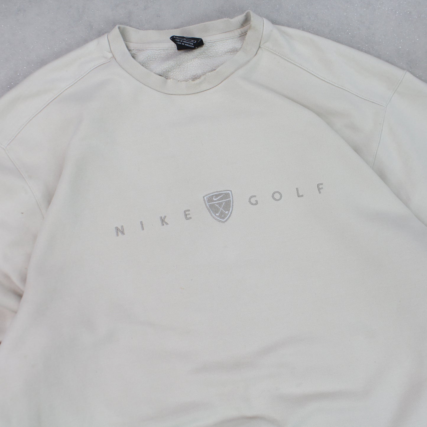 SUPER RARE 00s Nike Golf Sweatshirt Cream - (M)