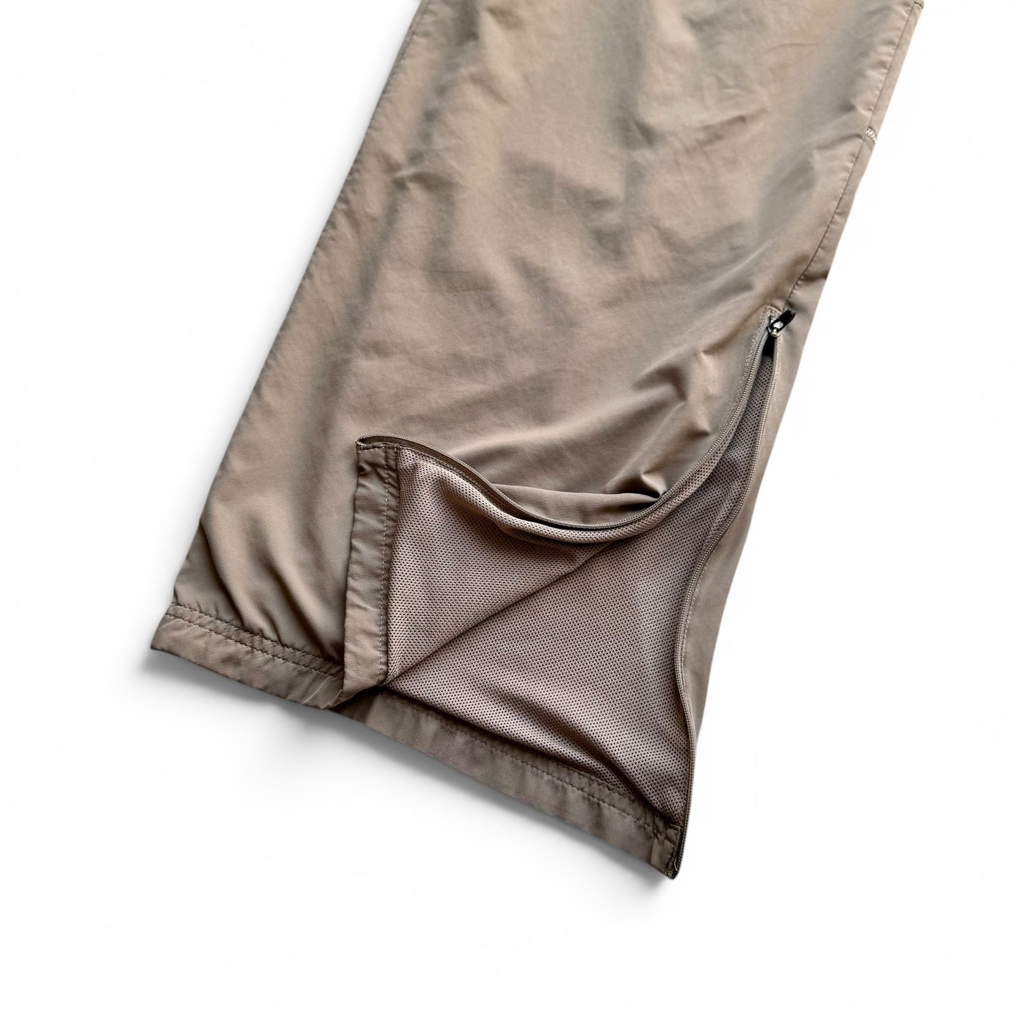 RARE 2000s Nike Trackpants Light Brown - (S)