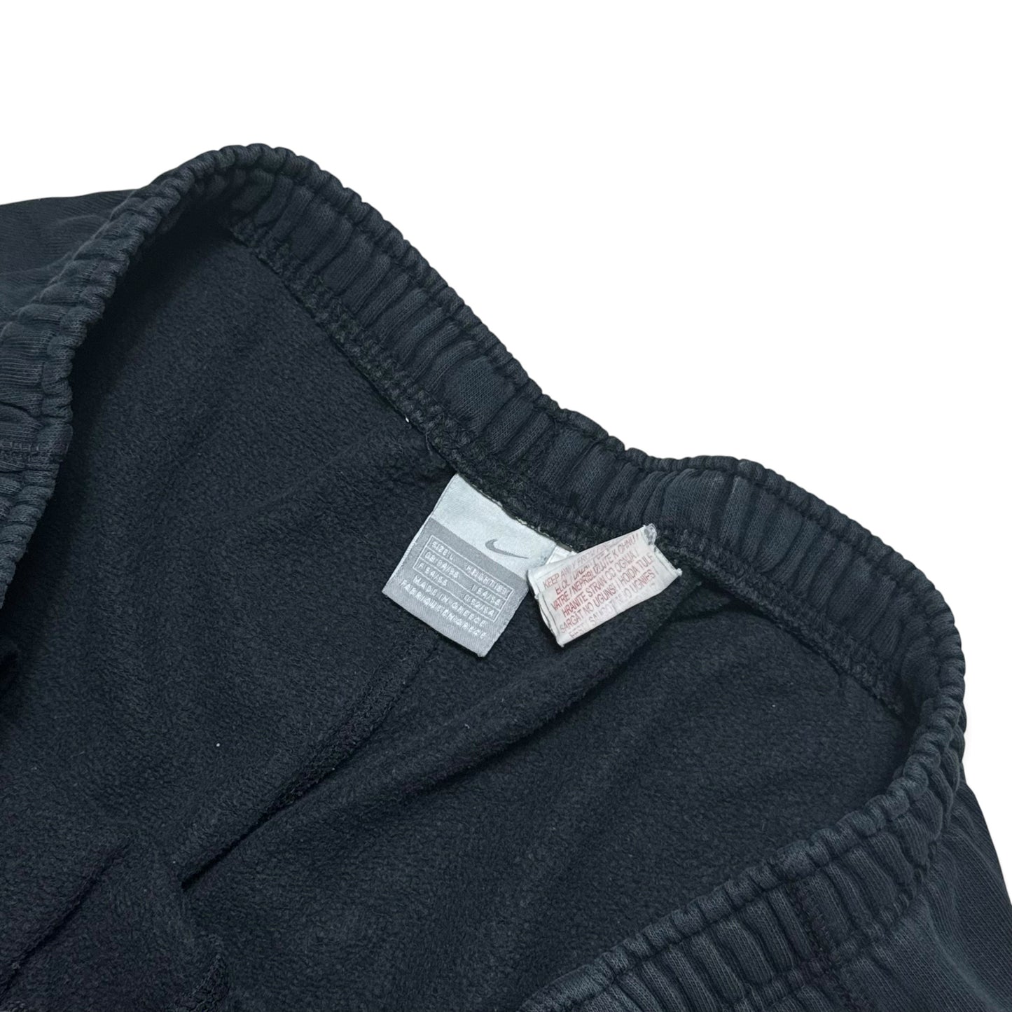RARE 2000s Baggy Nike Joggers Black - (L)