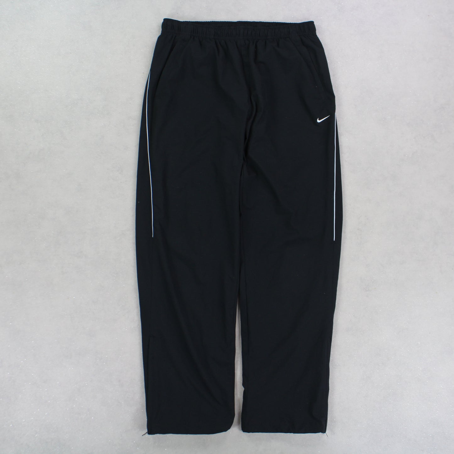 RARE 00s Nike Trackpants Black - (L)