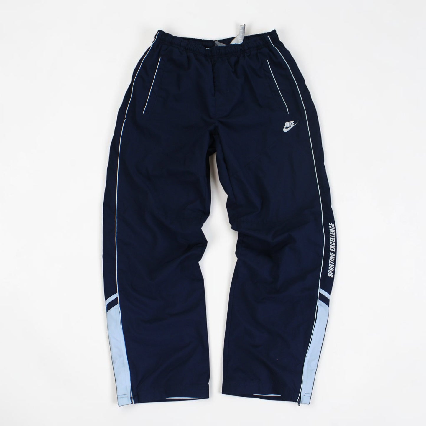 RARE 2000s Nike Trackpants Navy - (S)