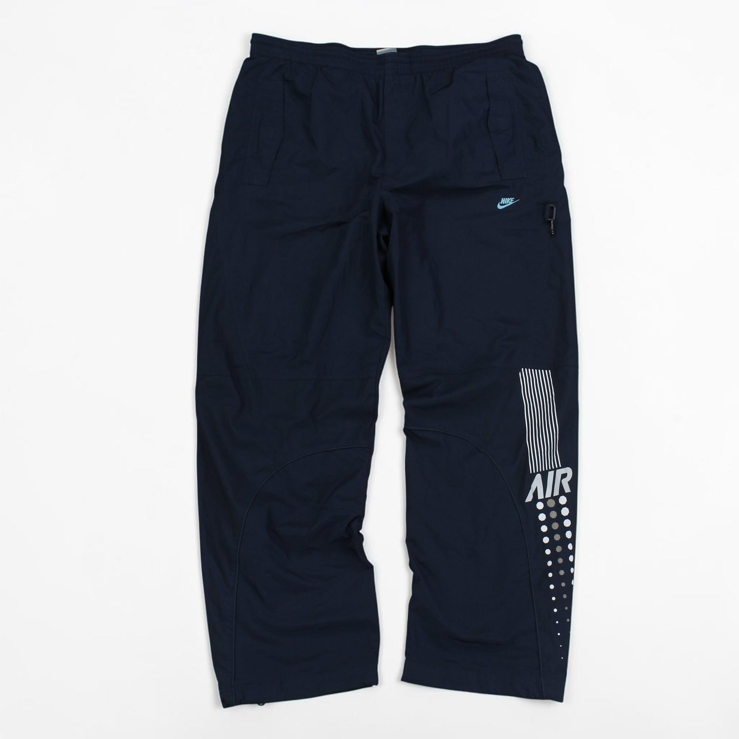RARE 2000s Nike Air Max Trackpants Navy - (L)
