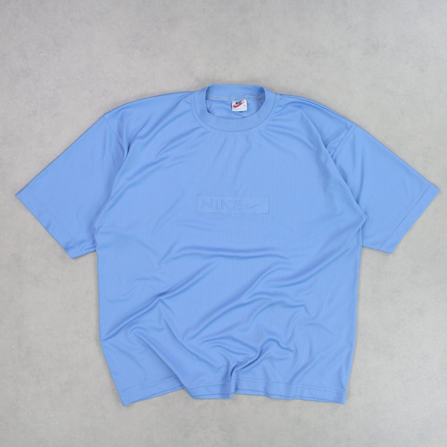 RARE 90s Nike T-Shirt Blue - (XL)