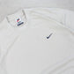 RARE 90s Nike T-Shirt Beige - (M)