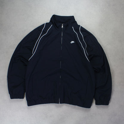 RARE 2000s Nike Track Jacket Navy - (L)