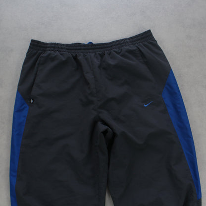 RARE 2000s Nike Trackpants Grey - (XL)