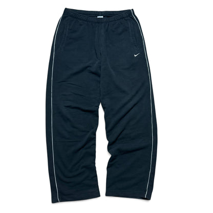 RARE Années 2000 Super Baggy Nike Joggers Noir - (L) | PREMIUM
