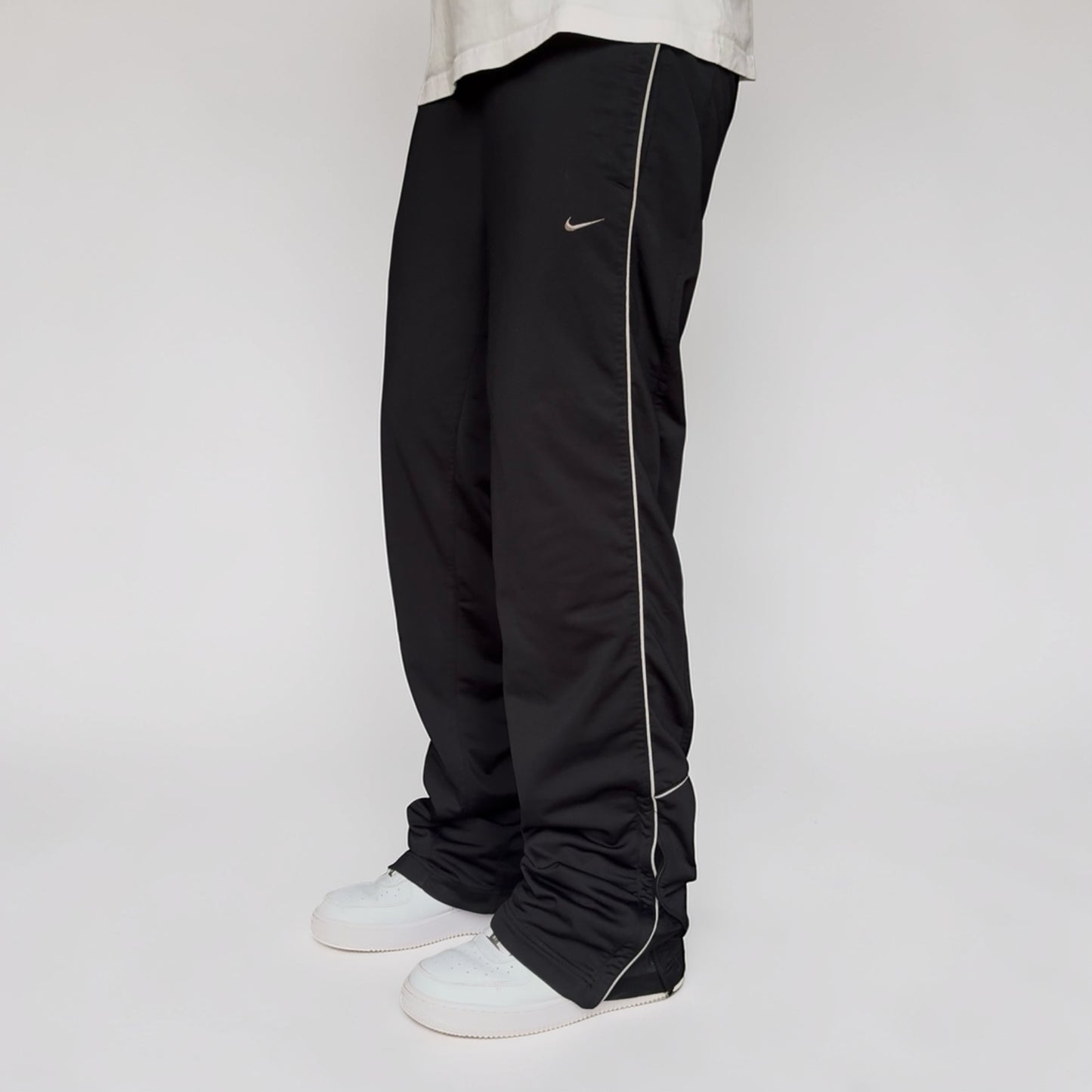 RARE 2000s Nike Trackpants Black - (S)