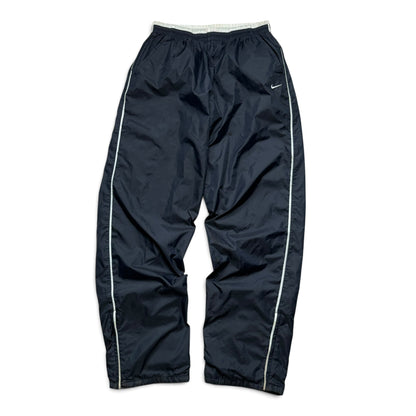 2000s Baggy Nike Trackpants Navy - (M)