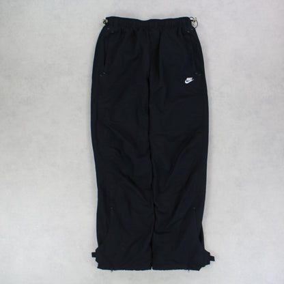 RARE 00s Nike Trackpants Black - (M)